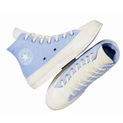 Zapatilla deportiva Converse Chuck 70 Hi de cuero cómoda de caña alta para mujer A04621C Foto 1 de 4