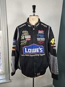 Vintage Nascar Jimmy Johnson #48 Lowe's Racing Jacket JH Design Men’s 2XL - Picture 1 of 21