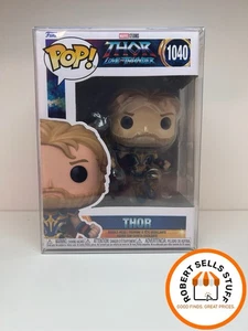 Funko Pop! Thor #1040 Marvel Studios Thor: Love and Thunder (con protector, fuera de servicio) - Imagen 1 de 8