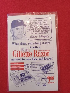 Official Schedule American League 1957  YANKEES World Champions with Casey - Picture 1 of 2