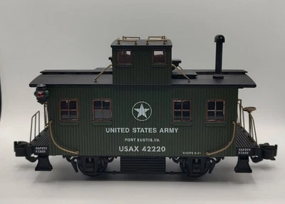 Aristocraft United States Army Bobber Caboose ART-42220 with Box - Image 1 of 4