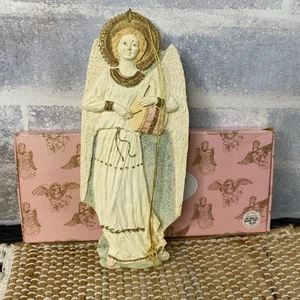 Vintage 1991 United Design Angels Collection Drummer Resin 9" Ornament w/ box  - Picture 1 of 12