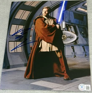 Ewan McGregor handsigniertes signed 8x10 Foto Star Wars Jedi Beckett BAS COA - Bild 1 von 2