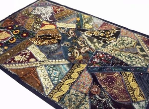 Tapiz para cubrir paredes de regalo de Navidad para colgar en la pared retazos bordado mesa tiro - Imagen 1 de 20