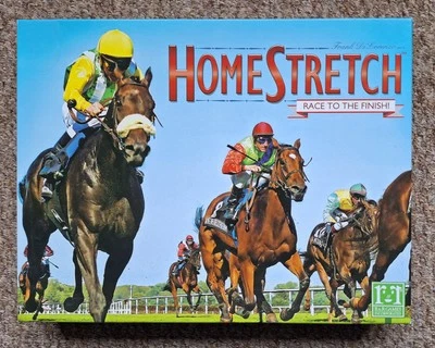 Homestretch, horse racing/betting boardgame. - Image 1 of 4