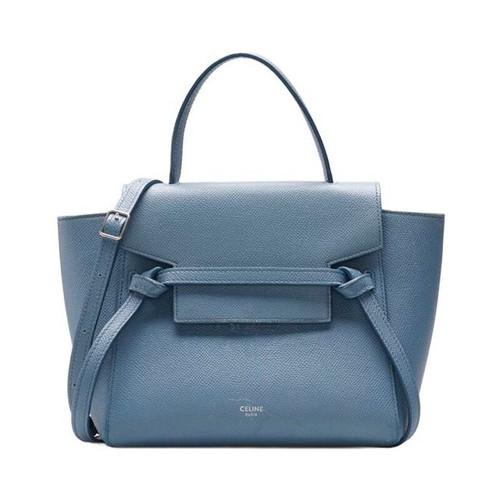 Celine Borsa da Cintura Blu Chiaro Nano Tote Bag