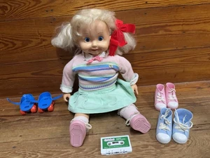 Cricket Talking Doll 1986 Playmates mit 2 Kassetten, Schuhe Vintage - Bild 1 von 7