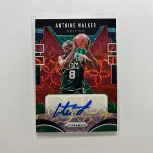 Antoine Walker Prizm Auto 🔥 2019-20 Panini Red SCOPE Autograp SF-AWK Celtics - Picture 1 of 2