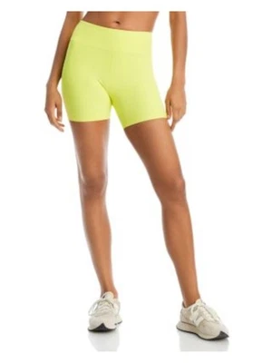 Pantalones Cortos de Bicicleta AQUA ATHLETIC Para Mujer Amarillo Medio Compresión Ropa Activa XS Foto 1 de 4