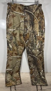 Men's Cabela's 34 Tall Realtree AP Camo Cargo Hunting Pants Adjustable Waist - Picture 1 of 21