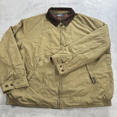 Polo Ralph Lauren Jacket Mens 3XLT Tall Full Zip Bi-Swing Lined Corduroy Collar - Image 1 of 4
