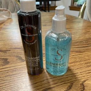 Dr. Sevinor Face Lift Solution 8oz & 6oz Cleaning Solution Hydrophilic Oil Comp - Picture 1 of 3