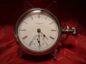 Beautiful 1905 Elgin Pocket Watch Running Well Large Size 18 - Picture 1 of 9