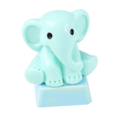 Resin Keycap 3D Cartoon Elephant Keycaps for Mechanical Keyboards Creative - Image 1 of 4