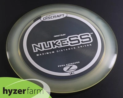 Discraft BRAND NEW FIRST RUN Z NUKE SS 171.1g OOP & RARE!! Hyzer Farm H55 - Image 1 of 2
