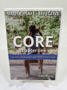 GROW YOUNG, Core Chapter One, Tighten Your Waistline from your chair, DVD New - Imagen 1 de 3