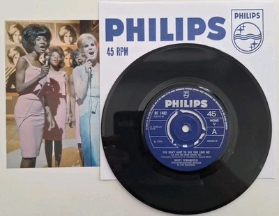 Dusty Springfield'You Don't Have to Say You Love Me'1966 Philips Original UK 7" - Image 1 of 3