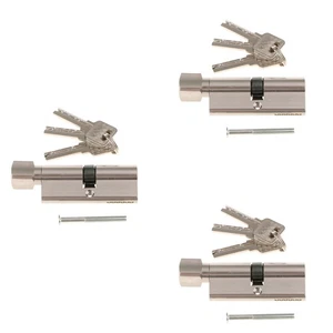 3 piezas 70 mm cilindro cerradura accesorios puerta bloqueo cilindro de Legi9958 - Imagen 1 de 4