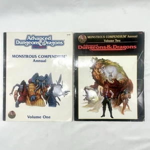 AD&D Monströses Kompendium Jahresband 1 & 2 (2145, 2158) 1994-1995 Taschenbuch - Bild 1 von 23