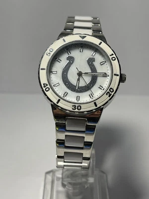 Indianapolis Colts NFL Stainless-Steel Women's PEARL Watch by Game Time NEW - Image 1 of 4