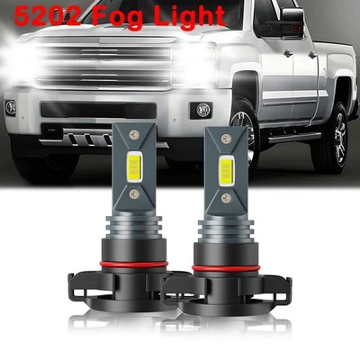 Kit de conversión de bombilla antiniebla LED para Chevrolet Silverado 2500 2015-2018 6000 k Foto 1 de 4