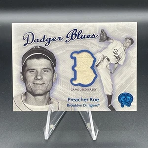 2001 Fleer Greats of the Game Dodger Blues Preacher Roe - Picture 1 of 2