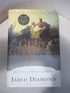 Guns Germs and Steel by Jared Diamond 1999 Paperback NY Times Bestseller - Picture 1 of 13