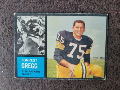 1962 Topps Football Forrest Gregg #70 - Green Bay Packers - Image 1 of 3