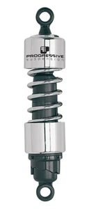 Progressive Suspension 412 Series Cruiser 12.5" Shocks Hvy Dty - Chr - 412-4219C - Picture 1 of 5