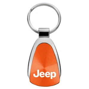 Jeep Tear Drop Key Ring (Orange) - Picture 1 of 2