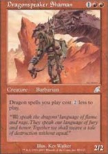 MTG magic cards 1x x1 NM-Mint, English Dragonspeaker Shaman Scourge