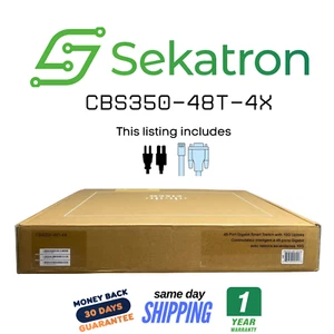 ♻️ Cisco CBS350-48T-4X 48-Port Gigabit Ethernet 4x10G SFP+Uplinks ⚡Schneller Versand - Bild 1 von 3