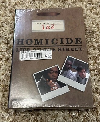 Homicide Life On The Street Complete 1st & 2nd Season 1 & 2 DVD Box Set Seasons  - Image 1 of 2