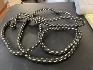 8' Long Black and White Rope - Picture 1 of 5