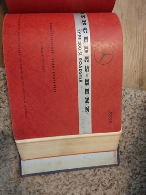 1958-1962 Mercedes Benz 300SL Convertible Partes Exchange Catalog 1959 1960 1961 - Imagen 1 de 4