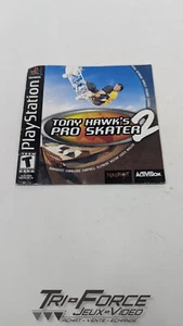 Tony Hawk's Pro Skater 2 PS1 Playstation 1  Instructions Manual / Booklet ONLY - Bild 1 von 1