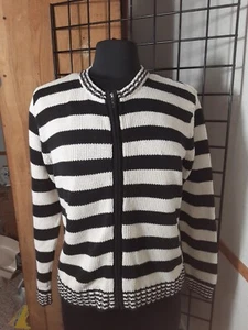 Talbots Petites L/S Full Zip Sweater Size S - Picture 1 of 5