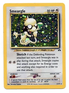 POKEMON - SMEARGLE FOIL / HOLO - NEO DISCOVERY - Unplayed NM/MINT! FREE SHIP! - Picture 1 of 2