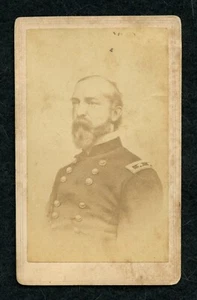 Unione Guerra Civile Generale George Meade CDV con sfondo Pittsburgh - Foto 1 di 2