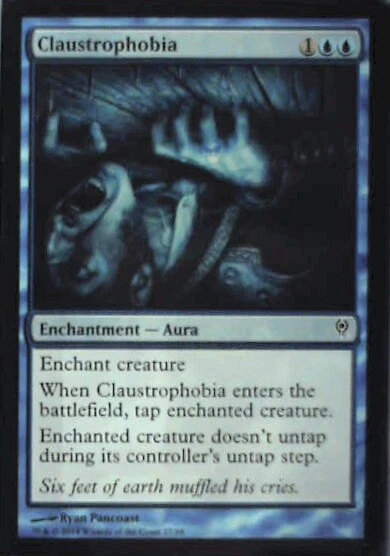 Claustrophobia - Duel Decks: Jace vs. Vraska: #27, Magic: The Gathering Nm R27 - Image 1 of 1