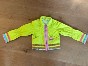 cakewalk - schöne, leichte Jacke Gr. 116 grün, gebraucht-Herbst - Bild 1 von 6