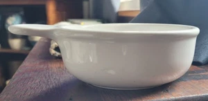 Corningware 15oz. Stoneware French White Soup Chili One Serving Nice Collectible - Picture 1 of 4