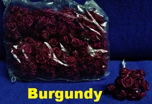 12 Bundles 144 Roses per PackageRibbon Roses 1/2" Medium with wire stem  - Picture 1 of 25