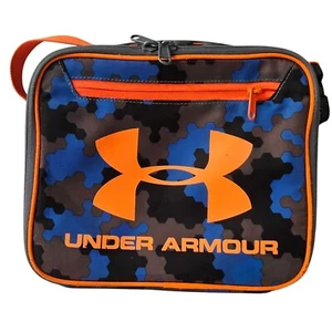 Under Armour Lunch Box Insulated Camo Orange Trim Kids Back to School - Picture 1 of 11