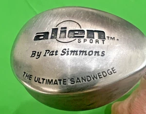 Alien Sport By Pat Simmons The Ultimate Sand Wedge Steel Regular R RH - Picture 1 of 7