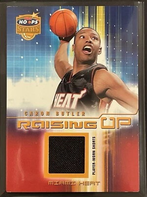2002-03 Hoops Stars Caron Butler /250 Raising Up Game-Used Player-Worn Shorts - Image 1 of 3