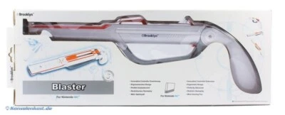 Wii - Aufsatz: Light Gun / Pistole / Blaster / Rifle [Brooklyn] mit OVP - Image 1 of 4