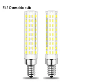 2pcs E12 LED Bulb Dimmable 10W 120V 1100LM 96-2835 Fan Light T2896F60 #H - Picture 1 of 12