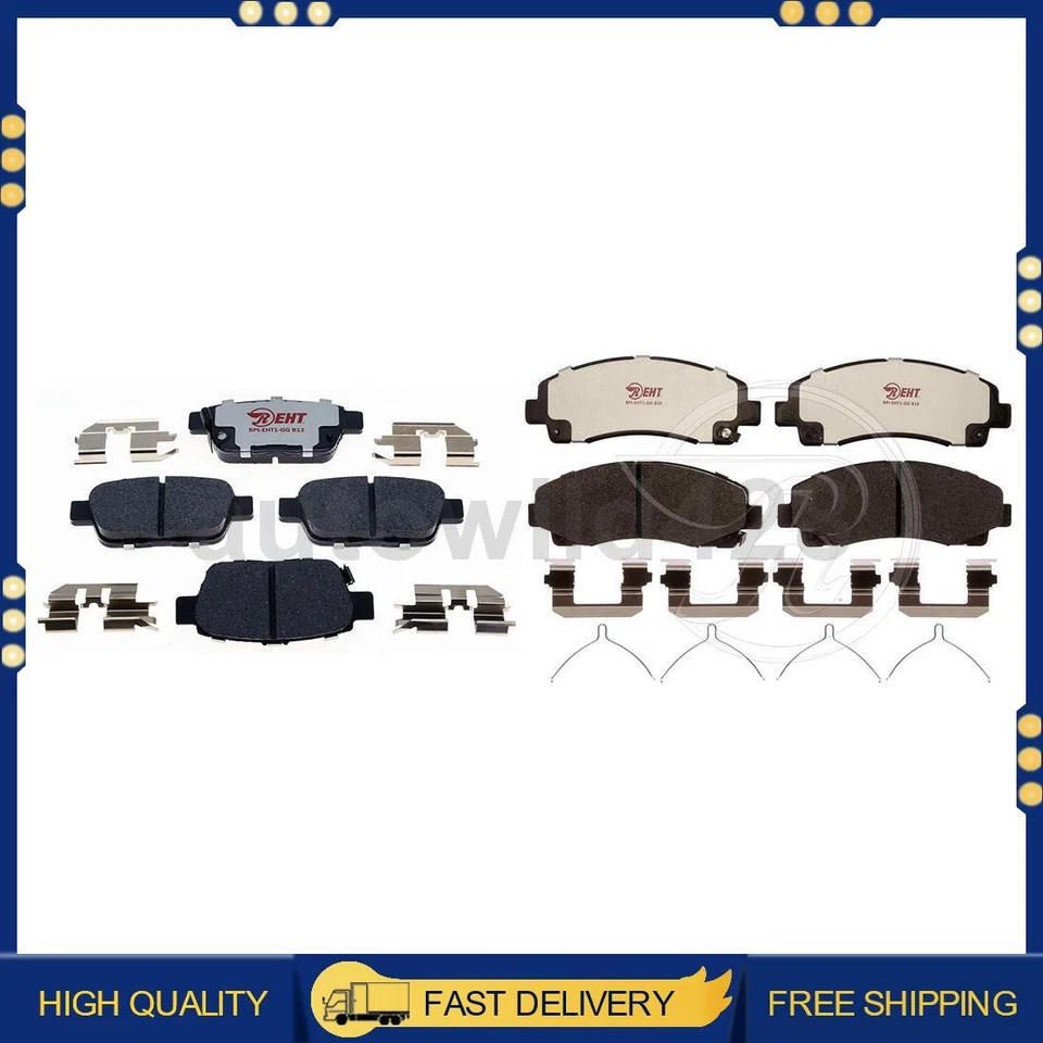 Juego de 2 pastillas de freno delanteras traseras Raybestos para Honda Ridgeline 2012 2013 2014 Foto 1 de 4