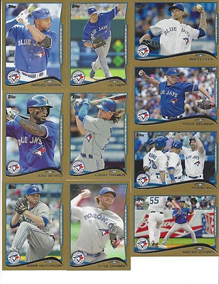 2014 Topps Series 2 Gold #/2014 Maicer Izturis Toronto Blue Jays # 554 - Image 1 of 2